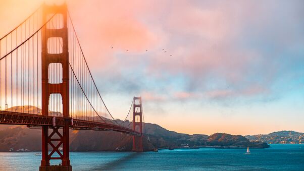 Golden Gate Bridge Morning 5k Wallpaper