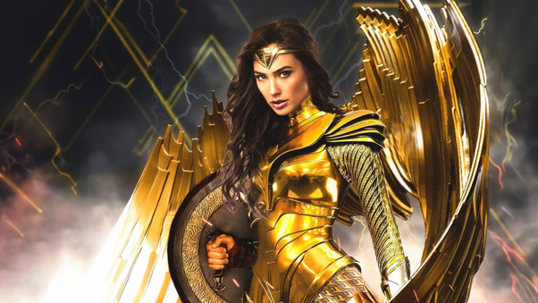 Golden Queen The Wonder Woman Wallpaper