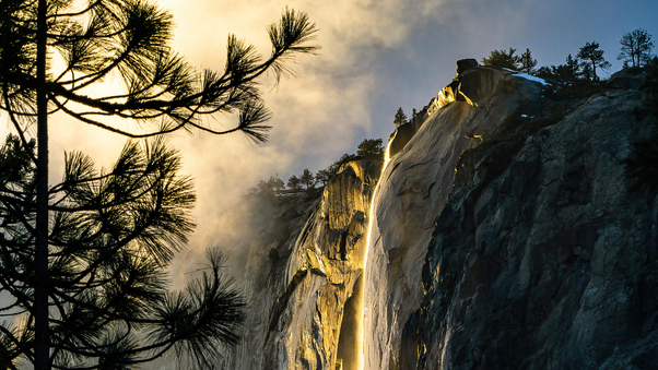 Golden State Yosemite National Park 4k Wallpaper