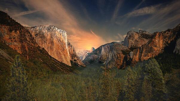 Gorgeous Yosemite Valley El Captain 4k Wallpaper