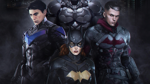 Gotham Bat Family Wallpaper