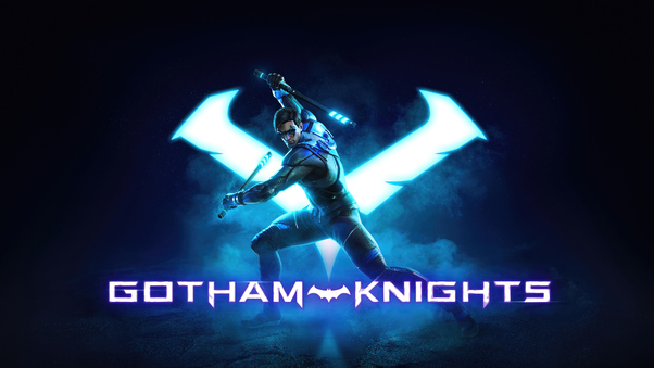 Gotham Knights Nightwing 5k Wallpaper