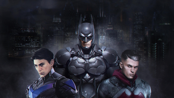 Gothams Bat Family Wallpaper
