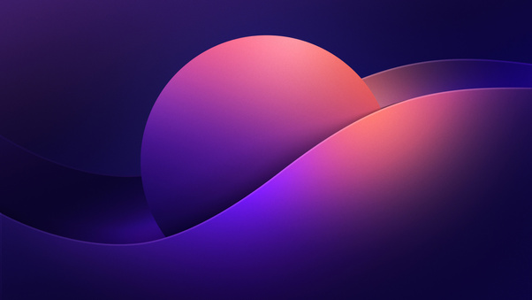 Gradient Orb Pink Purple Gradient (1280x720) Resolution Wallpaper