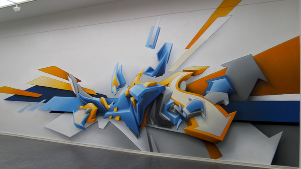 Graffiti Abstract Wallpaper