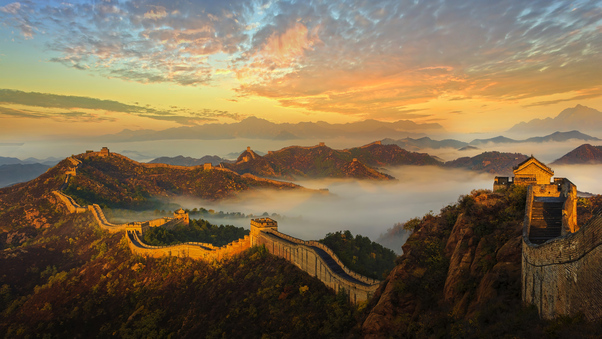 Great Wall Of China 4k Wallpaper