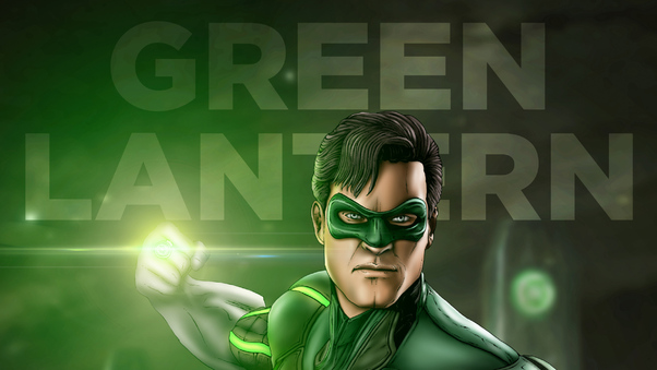 Green Lantern Artwork Wallpaper
