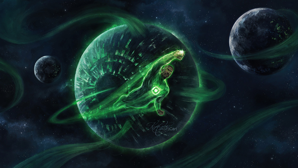 Green Lantern Justice League Series Wallpaper