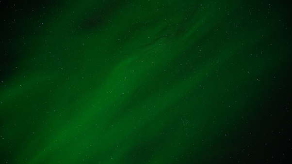 Green Northern Lights 8k Wallpaper