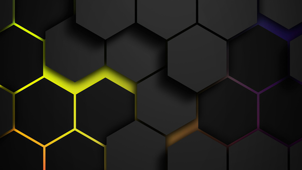 Grids Colors Polygon 5k Wallpaper