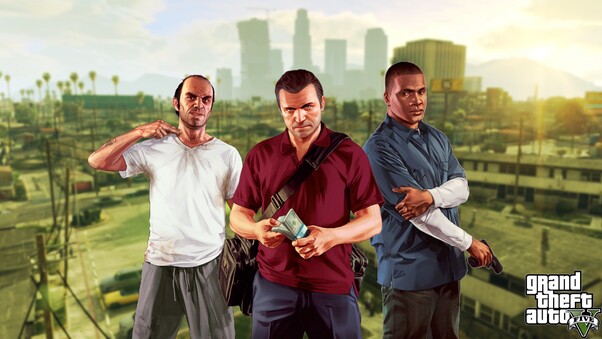 GTA 5 Rockstar Games Wallpaper