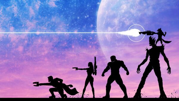 Guardians Of The Galaxy Artwork HD Wallpaper