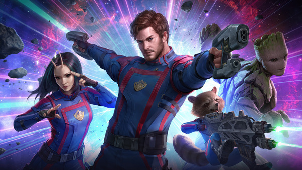 Guardians Of The Galaxy Marvel Future Fight 4k Wallpaper