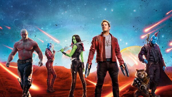 Guardians Of The Galaxy Vol 2 Cast 8k Wallpaper
