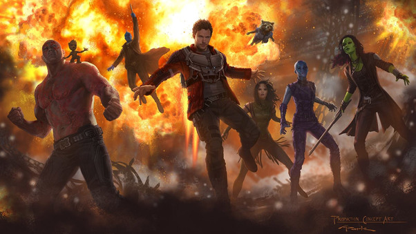 Guardians of the Galaxy Vol 2 Concept Art Wallpaper