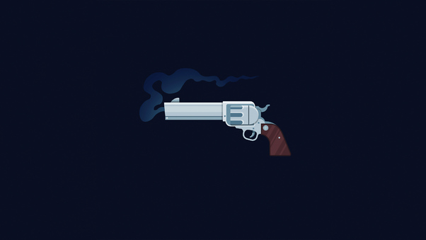 Gun Art 4k Wallpaper