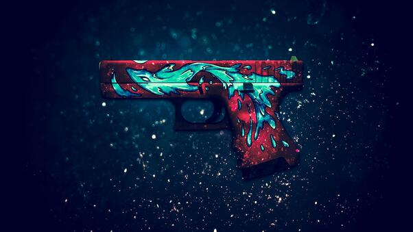 Gun Digital Art Wallpaper