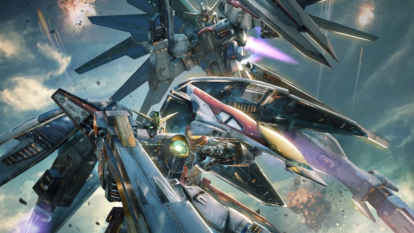 Gundam Versus 2017 4k Wallpaper