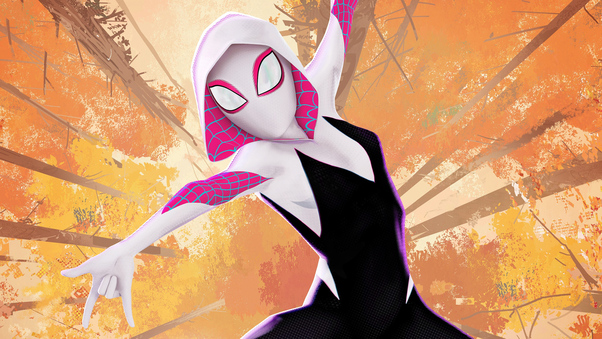 Gwen Stacy Spider Man Into The Spider Verse Wallpaper