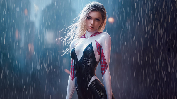Gwen Stacy Timeless Persona Wallpaper
