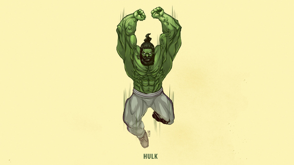 Gym Trainer Hulk Wallpaper