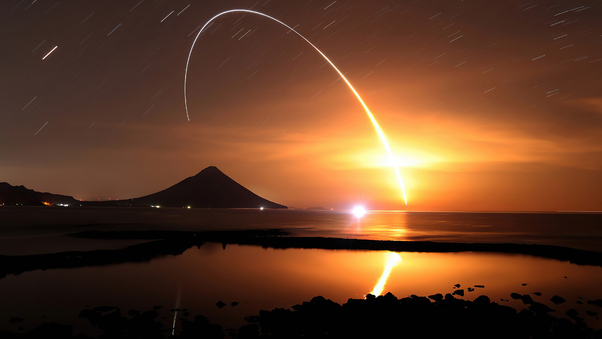 H IIB Rocket Launch Kagoshima Wallpaper