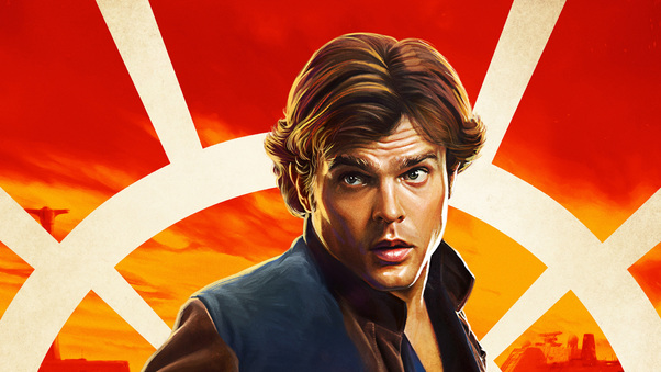 Han Solo In Solo A Star Wars Story Wallpaper