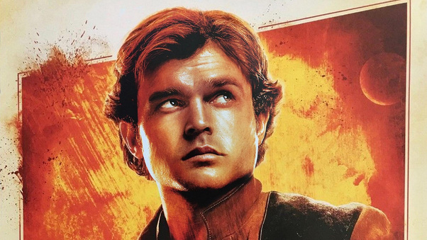 Han Solo Solo A Star Wars Story Movie 2018 Wallpaper