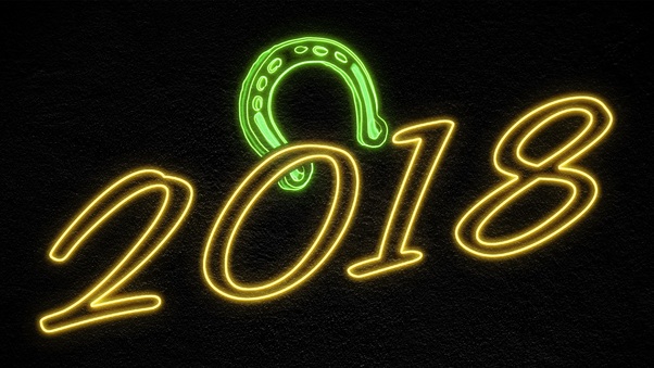 Happy New Year 2018 4k Wallpaper