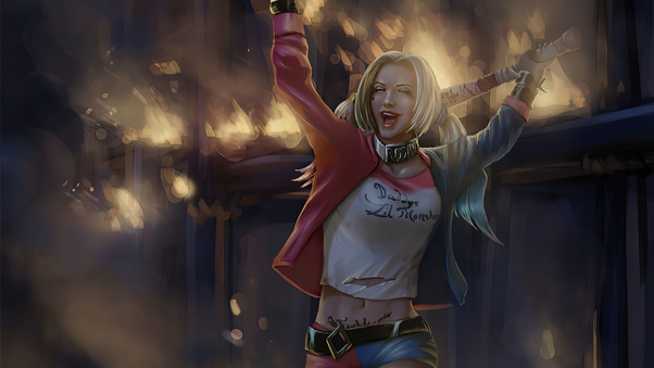 Harley Quinn 2020 Art New Wallpaper