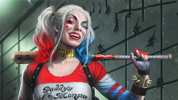 Harley Quinn Artworks 4k Wallpaper