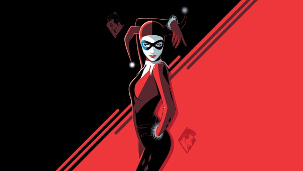 Harley Quinn Comic Digital Art Wallpaper