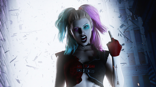 Harley Quinn Crazy Girl Wallpaper