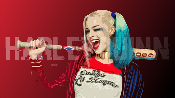 Harley Quinn Digital Art Hd Wallpaper