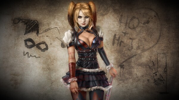 Harley Quinn Digital Art Wallpaper