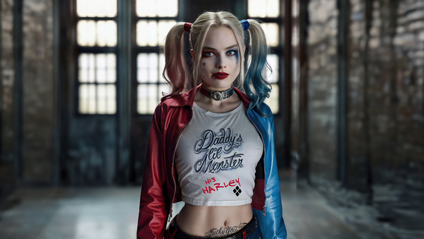 Harley Quinn Divine Defender Wallpaper