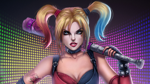 Harley Quinn HD Art Wallpaper