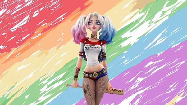 Harley Quinn Ink And Madness Wallpaper
