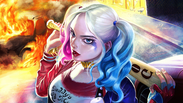 Harley Quinn Mad Wallpaper