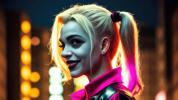Harley Quinn Smile 4k Wallpaper