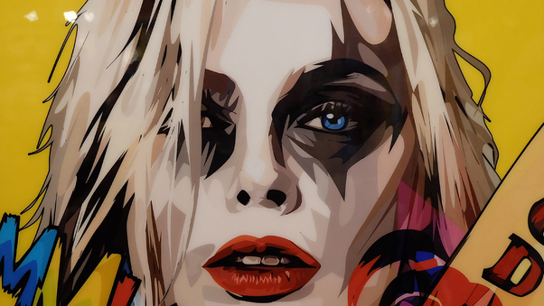 Harley Quinn Suicide Squad Art Wallpaper