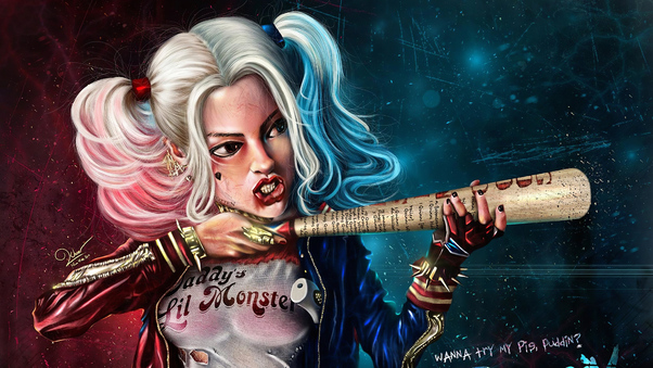 Harley Quinn4k Newart Wallpaper