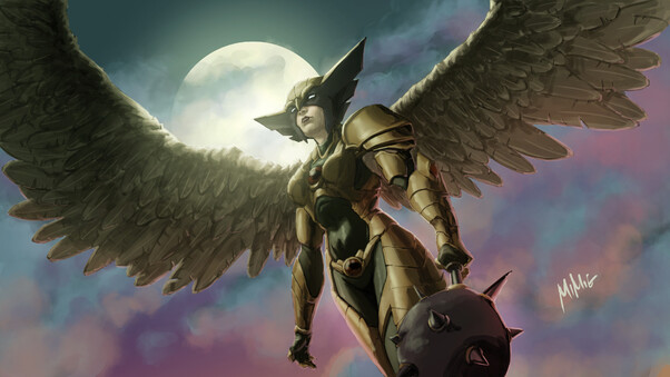 Hawkgirl 2020 4k Wallpaper