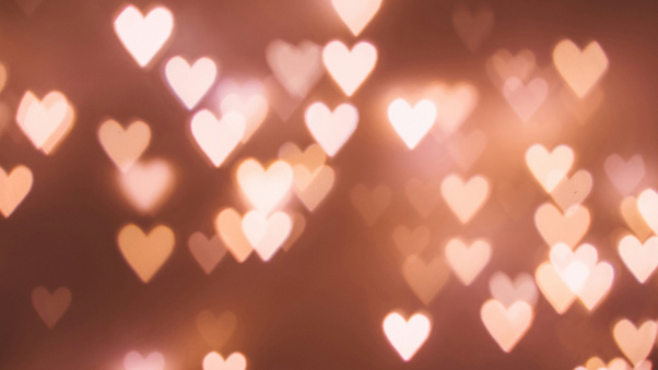 Heart Lights (1280x720) Resolution Wallpaper