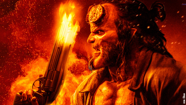 Hellboy Movie New Poster 4k Wallpaper