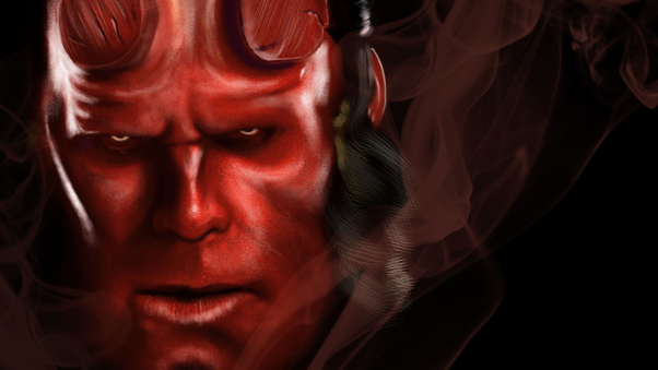 Hellboy New Art Wallpaper