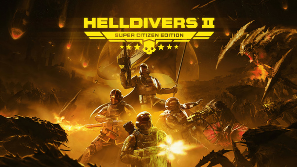 Helldivers 2 Super Citizen Edition Game Wallpaper