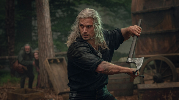 Henry Cavill As Geralt Of Rivia In The Witcher Season 3 2023 Wallpaper