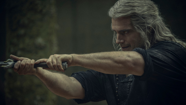 Henry Cavill As Geralt Of Rivia The Witcher Season 3 Wallpaper