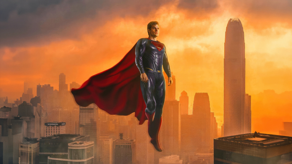 Henry Cavill Iconic Superman Wallpaper